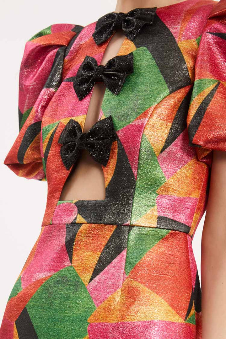 Copacabana Bow Mini Dress