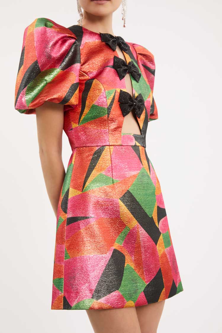 Copacabana Bow Mini Dress