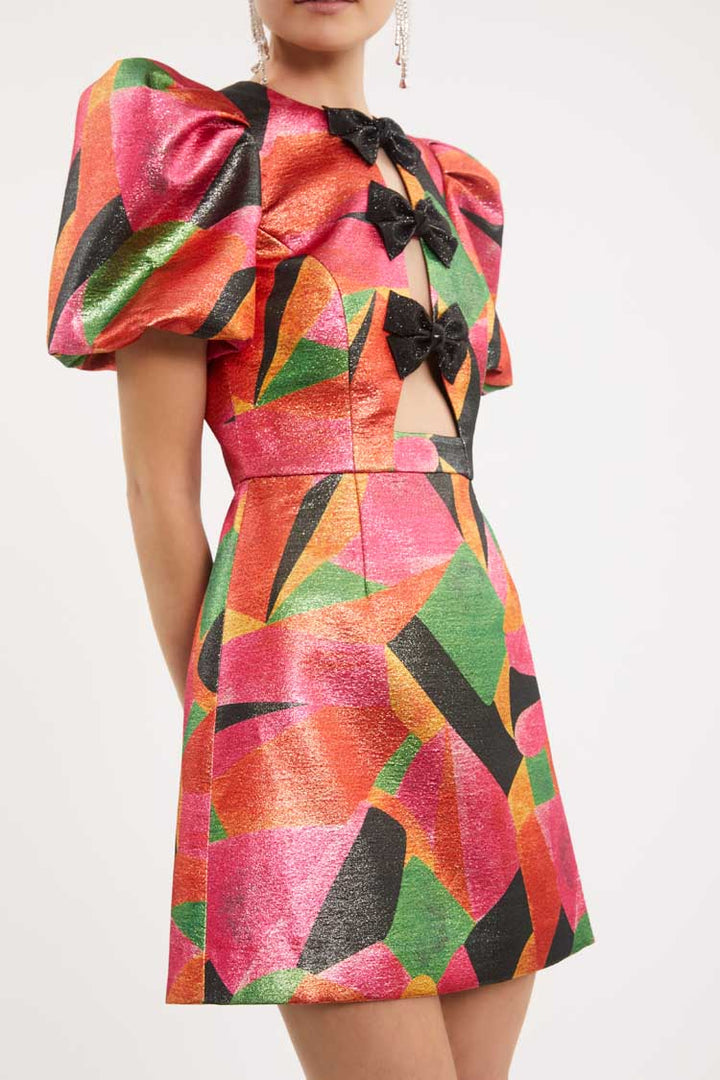 Copacabana Bow Mini Dress