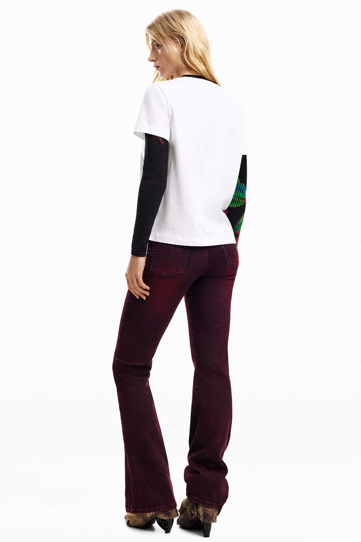 Cor T-Shirt in Blanco