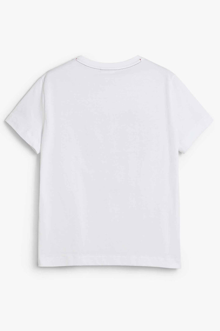 Cor T-Shirt in Blanco