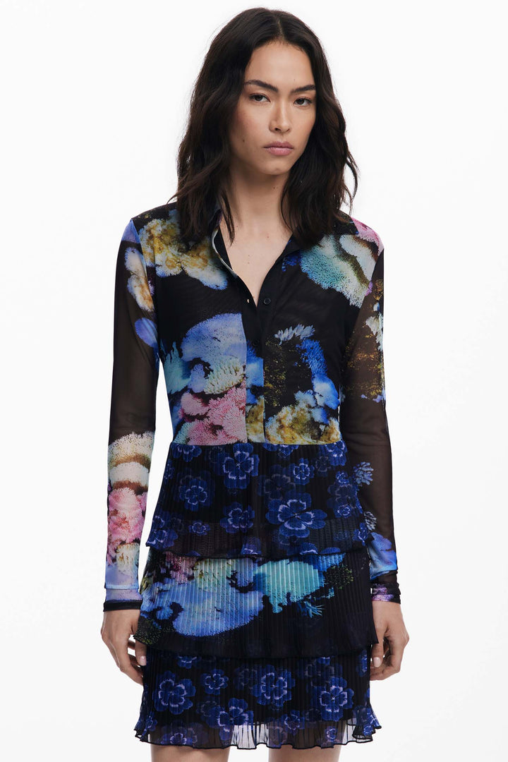 Coral Lacroix Dress in Black