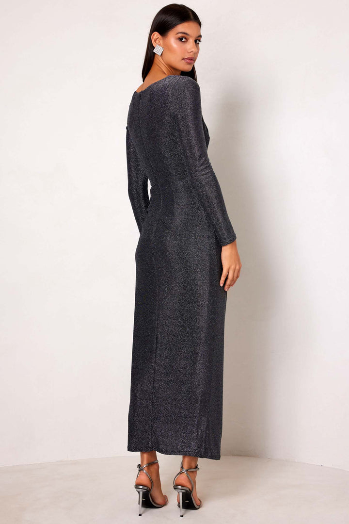 Corrine Dress in Gunmetal
