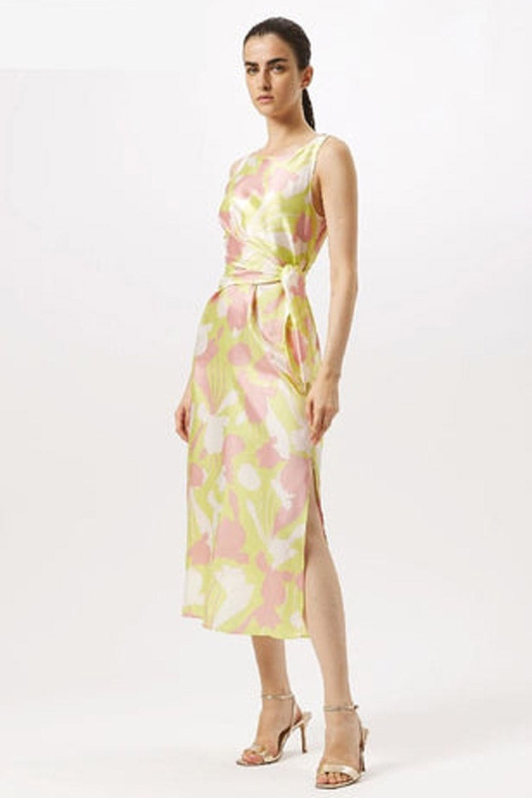 Cosmo Sleeveless Printed Dress