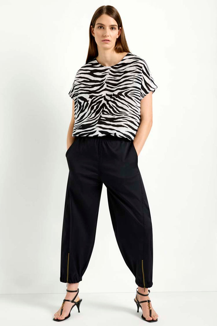 Crop Club Pant in True Navy