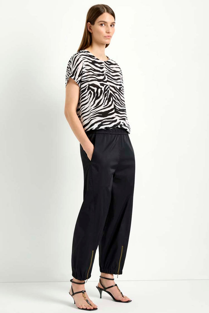 Crop Club Pant in True Navy
