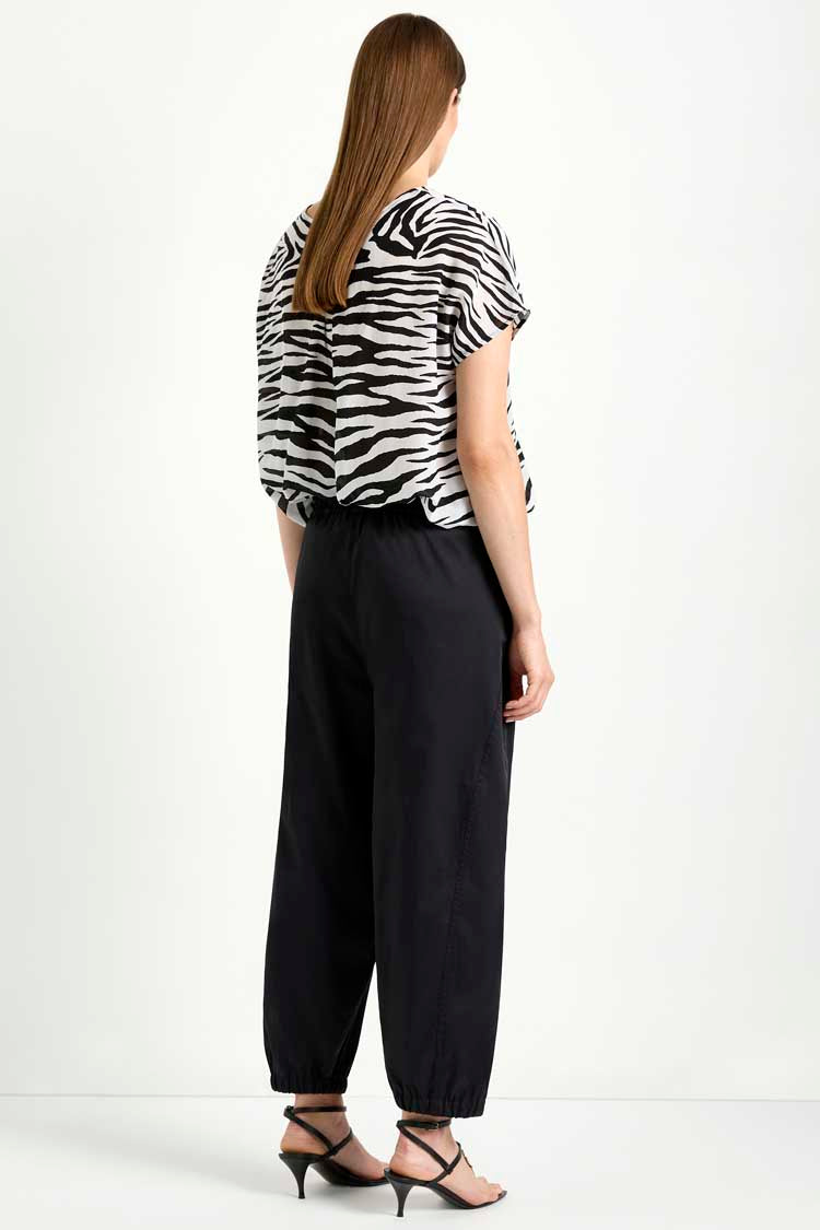 Crop Club Pant in True Navy