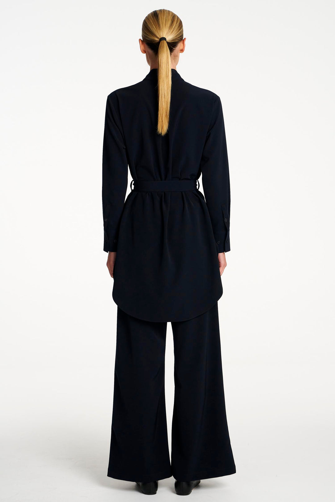 Cylinder Tunic in Navy