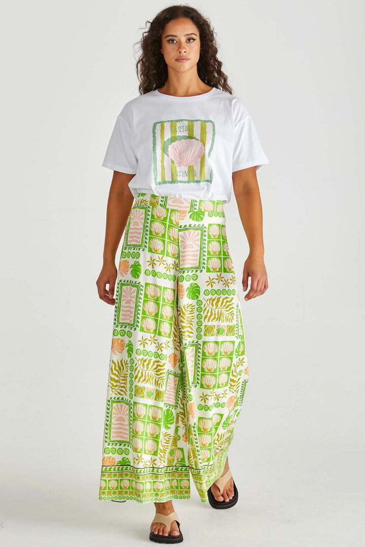 Cynthia Tee in Seashell Stripe