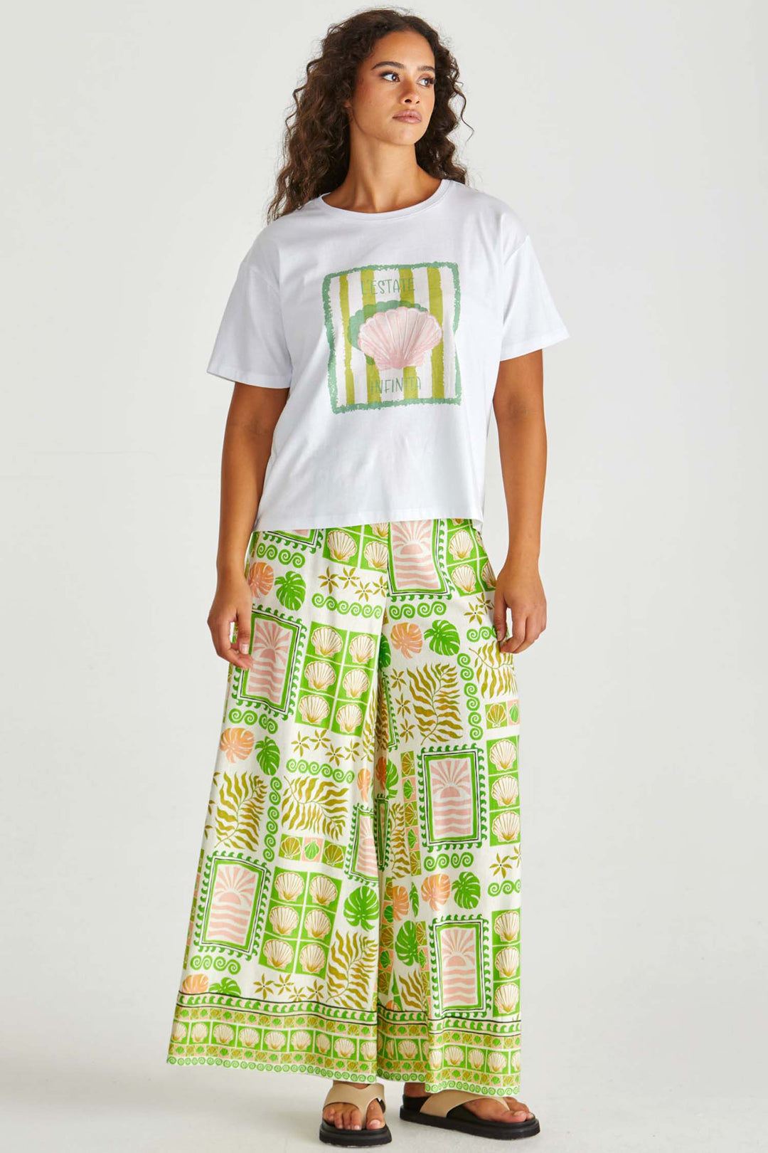 Cynthia Tee in Seashell Stripe