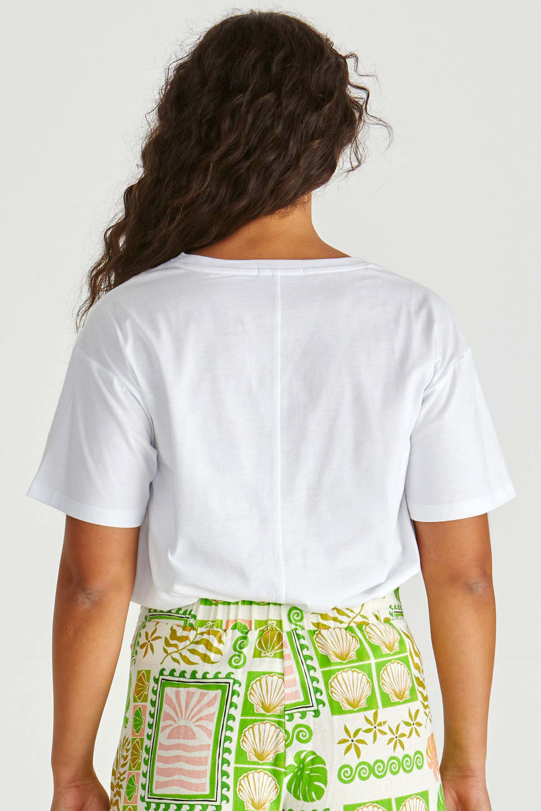 Cynthia Tee in Seashell Stripe