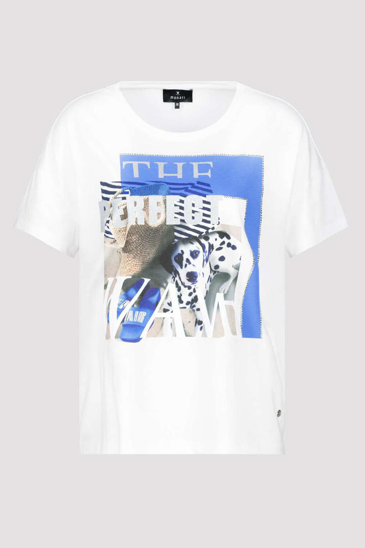 Dalmatians Print Front Blue T-shirt | FINAL SALE