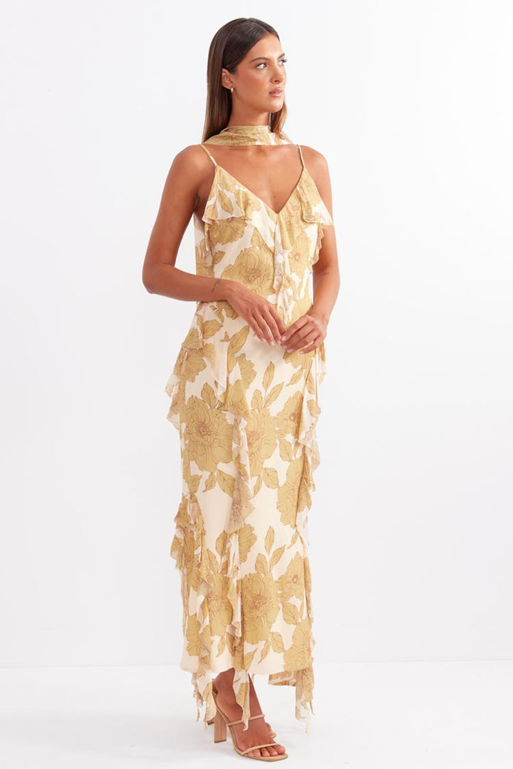 Darling Cascade Midi Dress | FINAL SALE