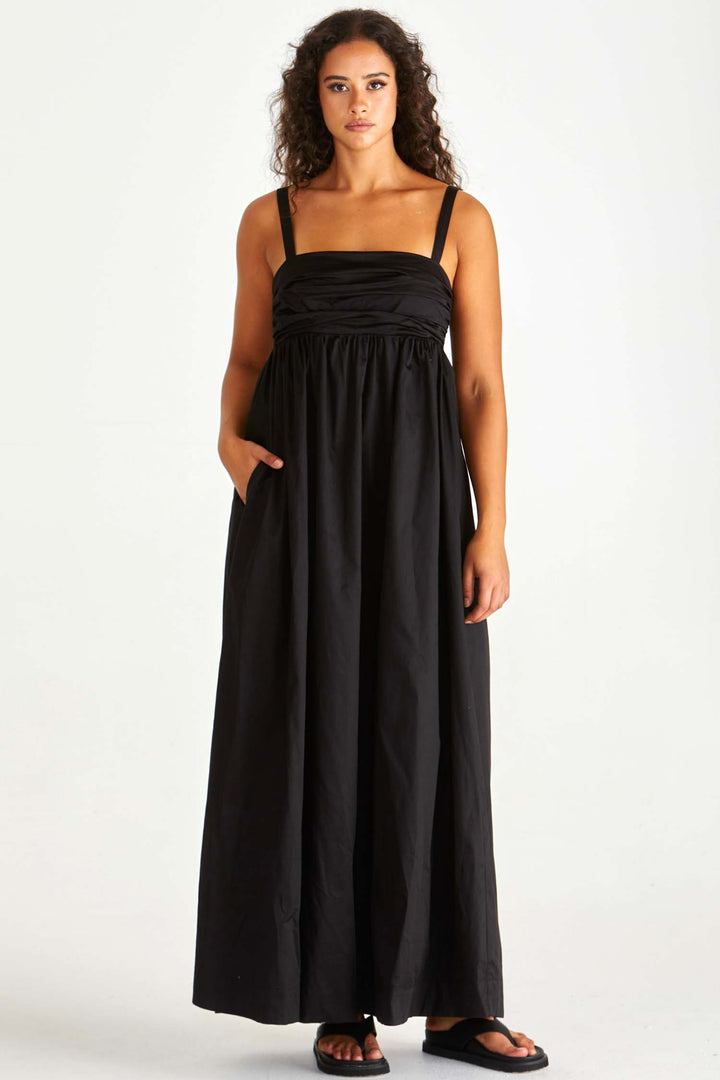 Delaney Maxi Dress in Black