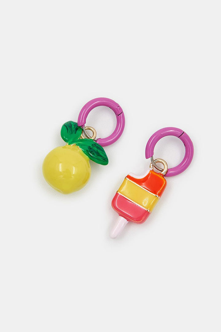 Delemon Hoop Earring - Lemon & Popsicle