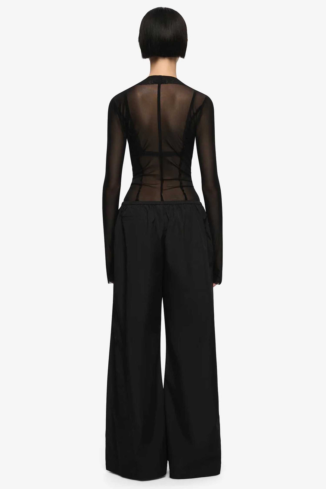 Delila LS Top in Black