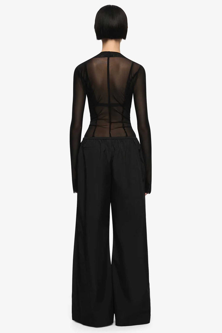 Delila LS Top in Black