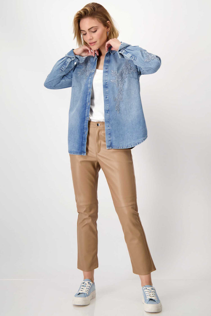 Denim Shirt w Appliqué