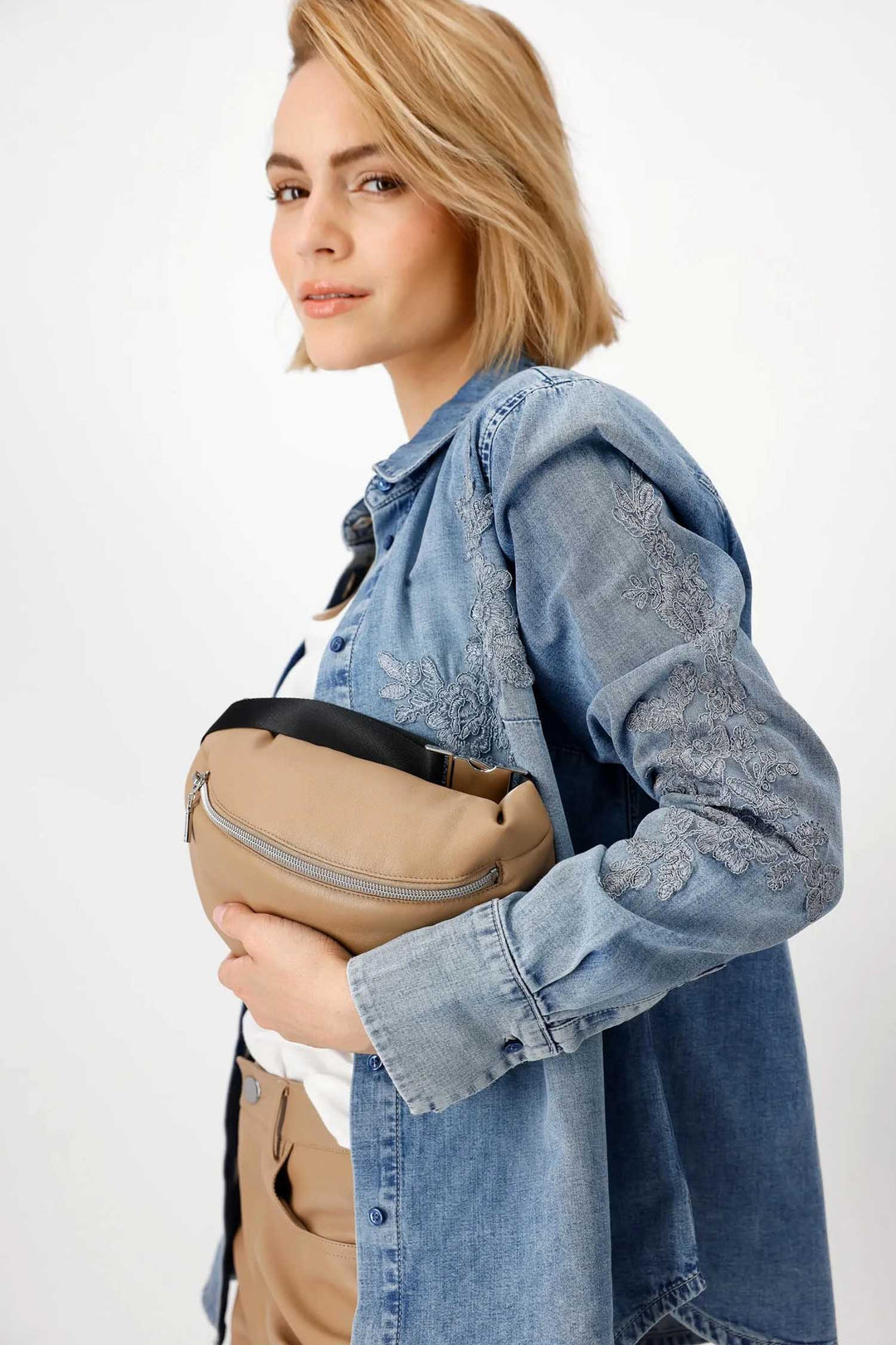Denim Shirt w Appliqué