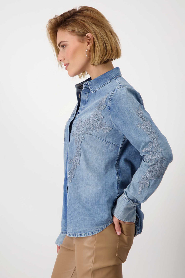 Denim Shirt w Appliqué