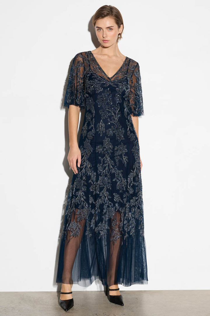 Desiree Gown in Navy