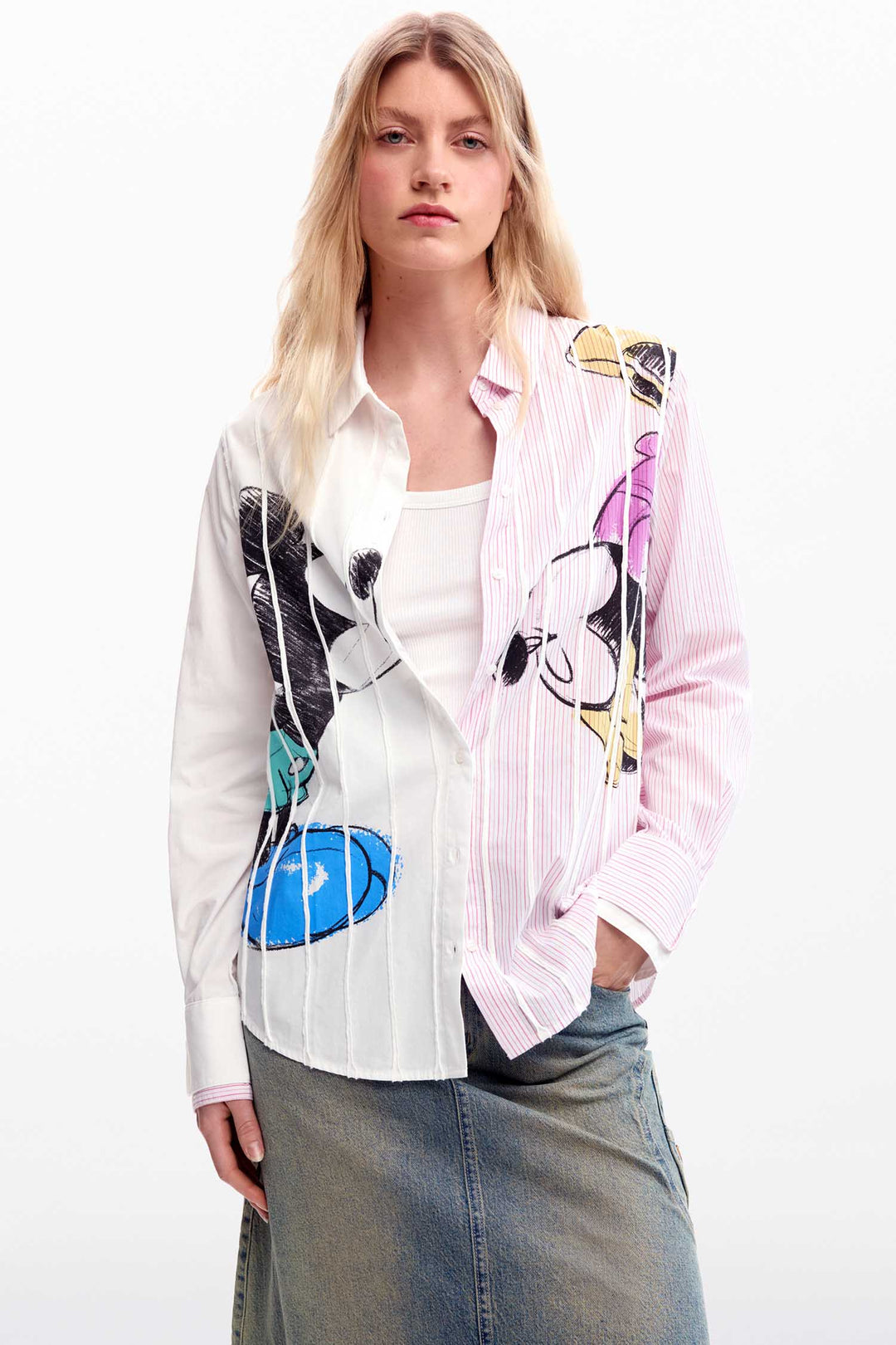 Disney Lovit Shirt in Blanco