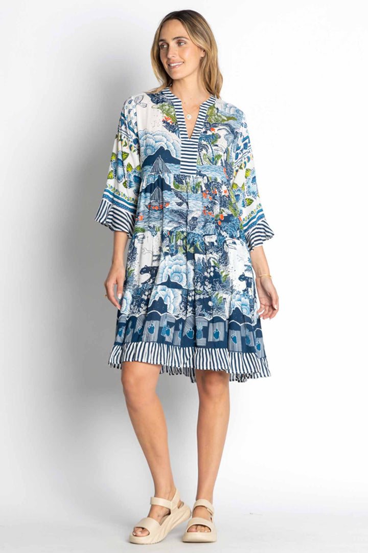 Dita Dress in Ocean