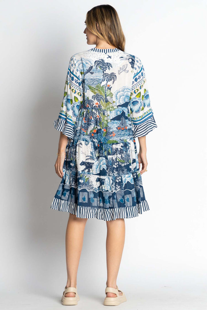 Dita Dress in Ocean