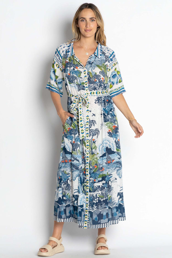 Dita Shirtdress in Ocean