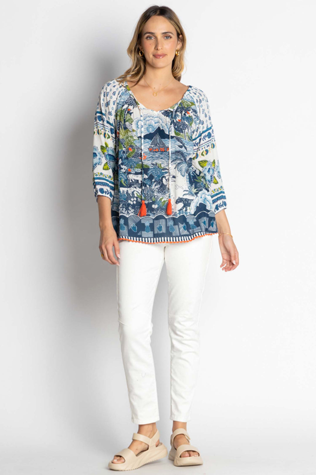 Dita Top in Ocean