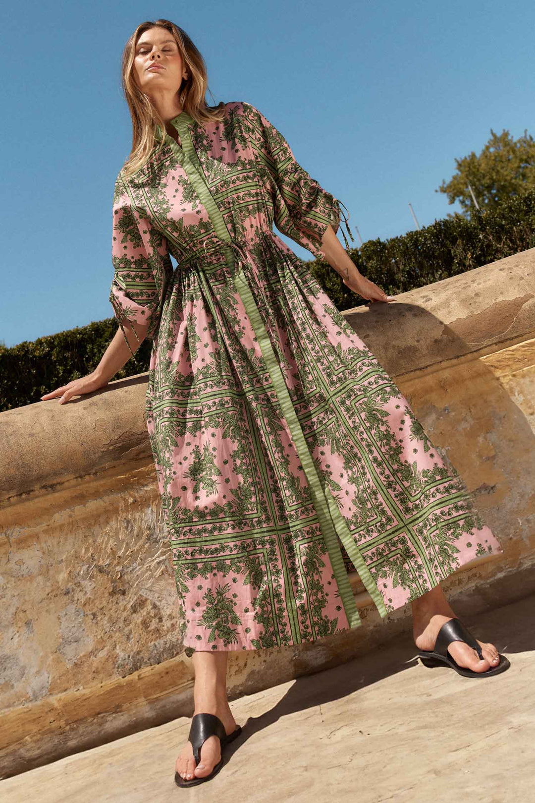 Dominica Dress in Paisley