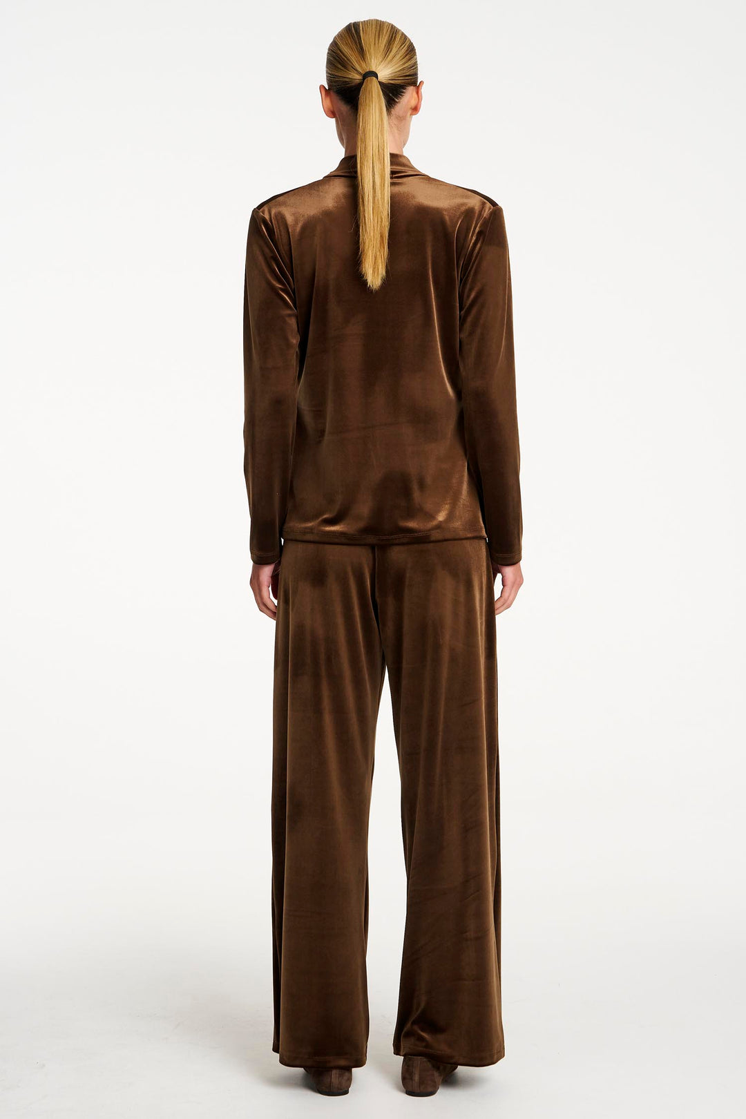 Drape Top in Nutmeg