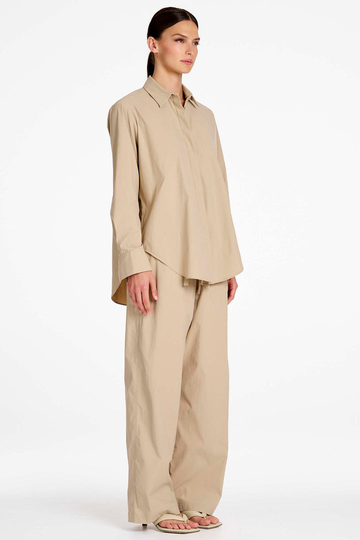 Draw Pant in Taupe