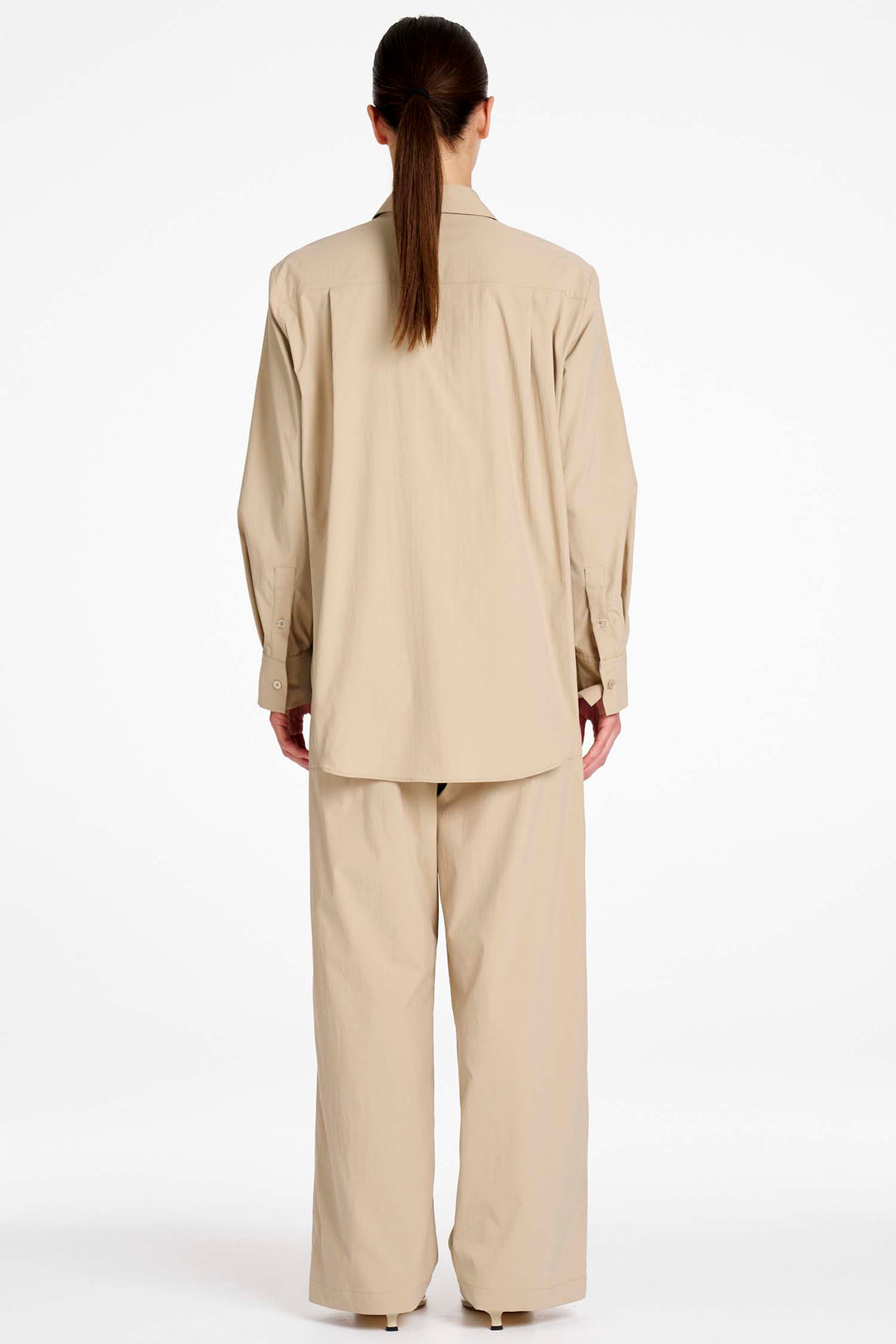 Draw Pant in Taupe