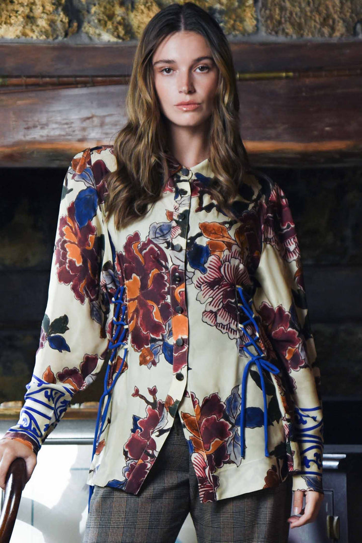 Drawn To You Shirt in Floral