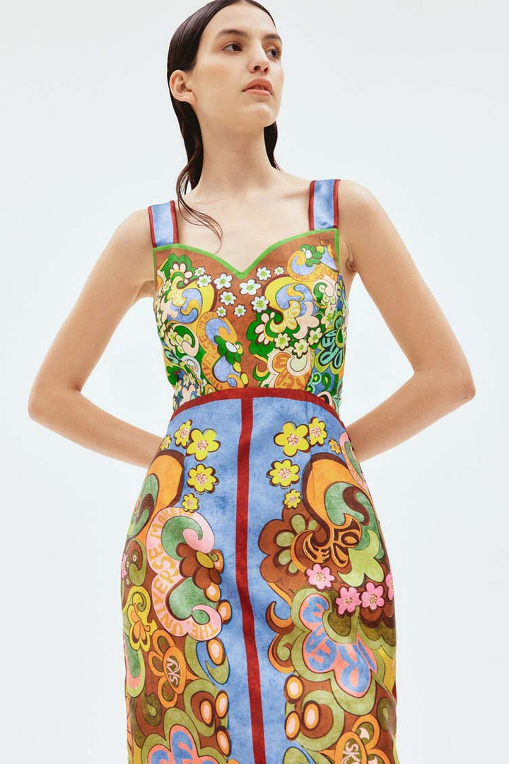 Dreamer Corset Midi Dress