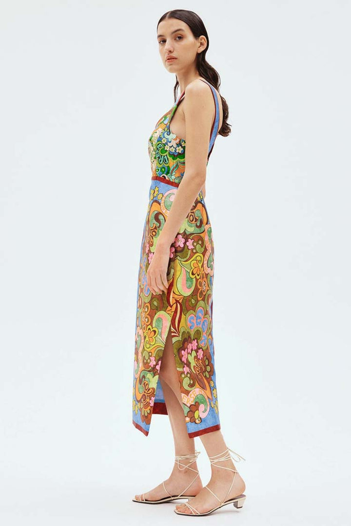 Dreamer Corset Midi Dress