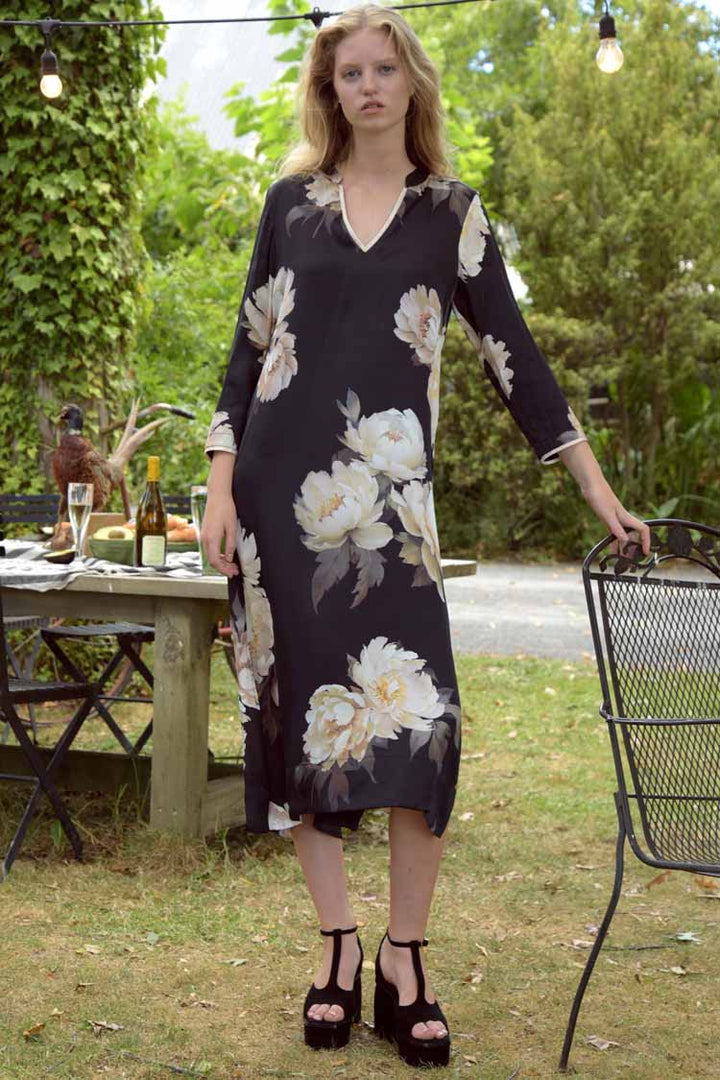 My Shift To You Dress in Black Floral | FINAL SALE