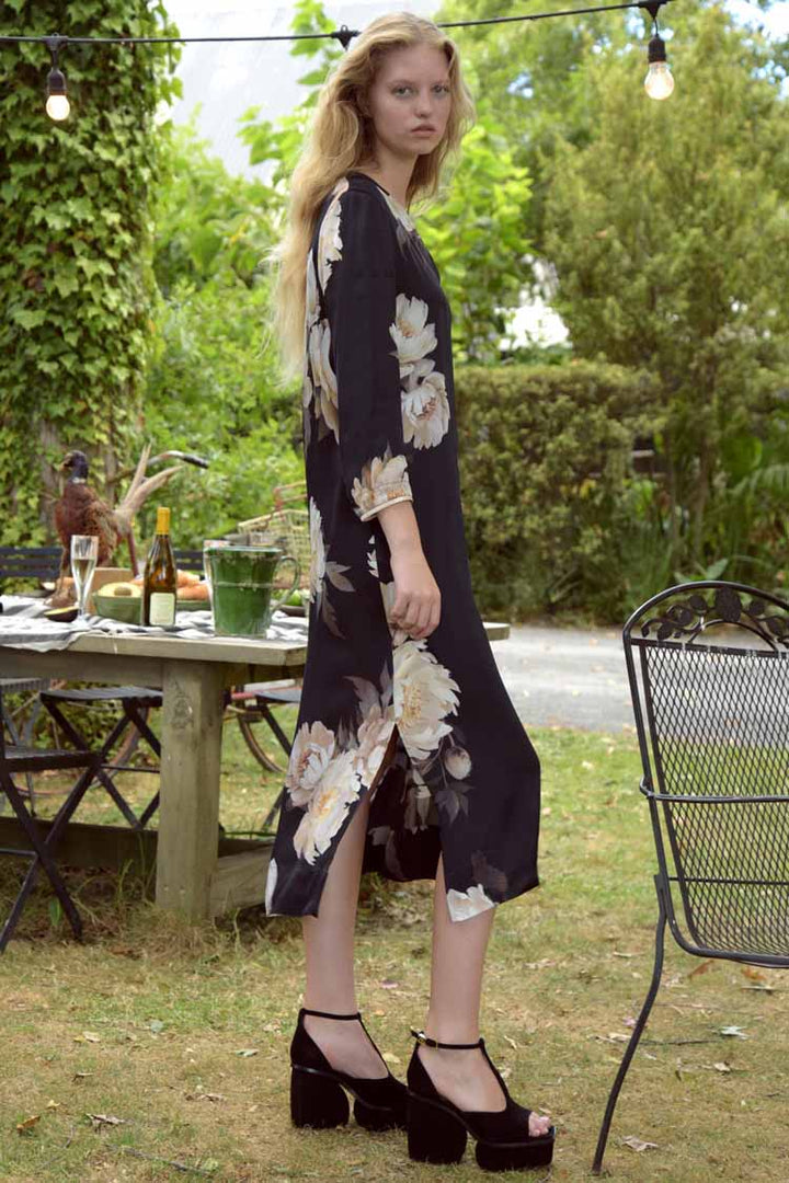 My Shift To You Dress in Black Floral | FINAL SALE