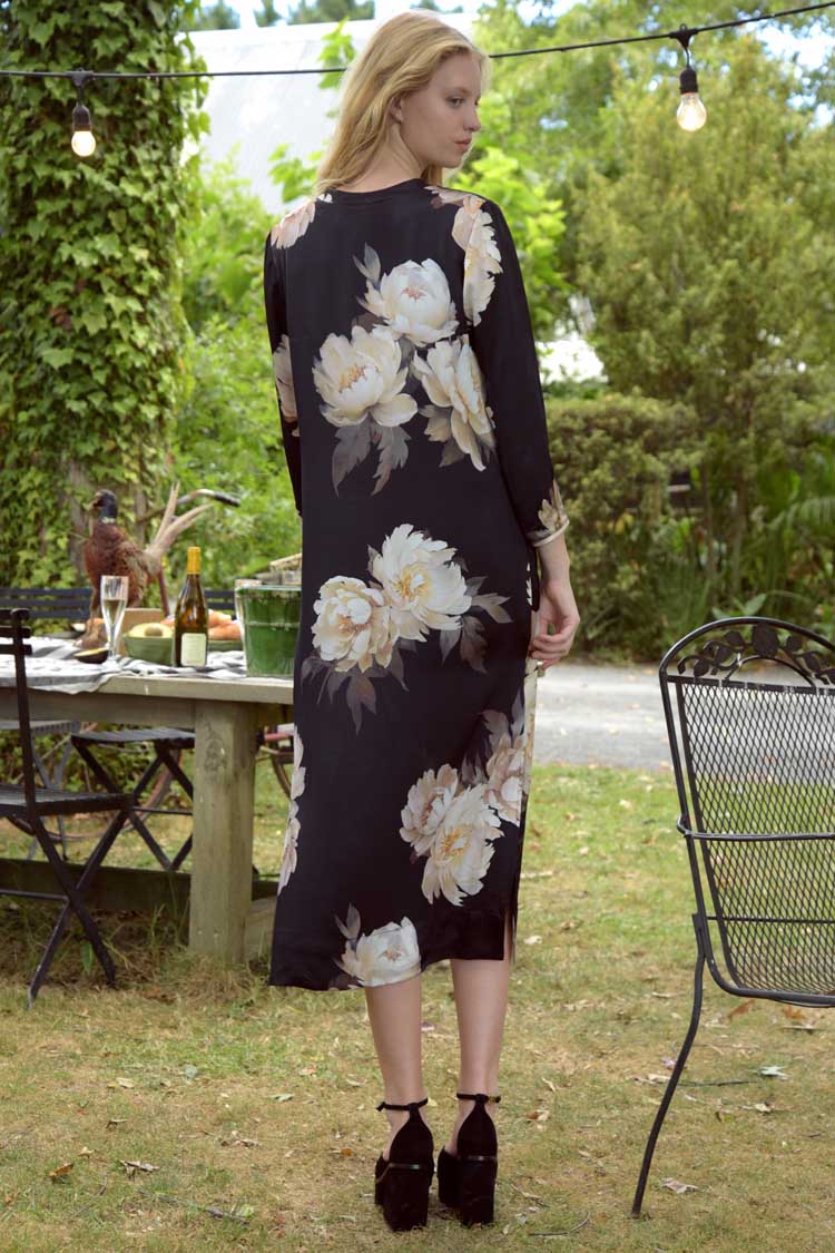 My Shift To You Dress in Black Floral | FINAL SALE