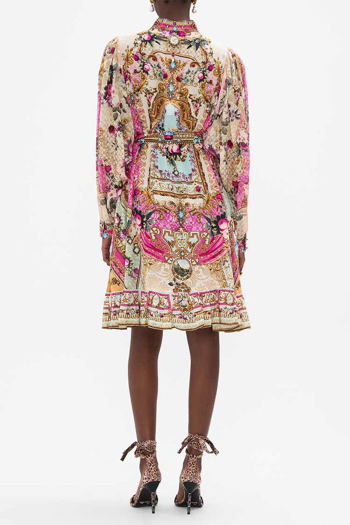 Drop Sleeve Shirt Dress in Call Of The Canel
