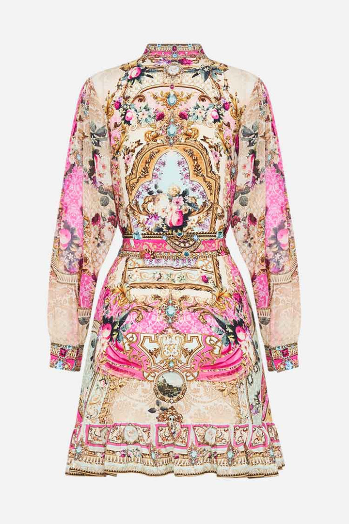 Drop Sleeve Shirt Dress in Call Of The Canel