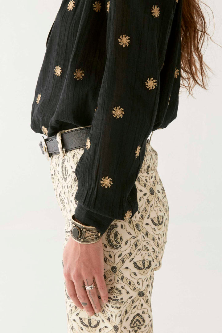 Dylan Constellation Blouse in Starry Night