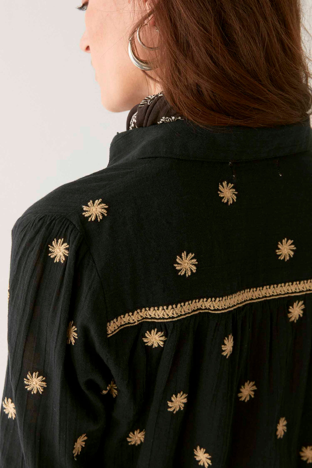 Dylan Constellation Blouse in Starry Night