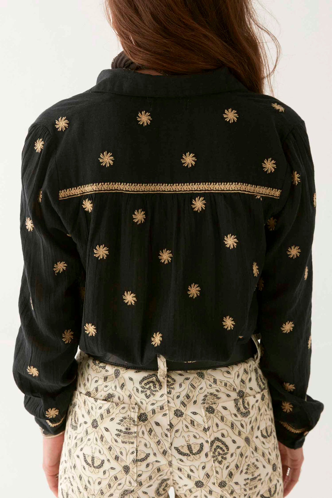 Dylan Constellation Blouse in Starry Night