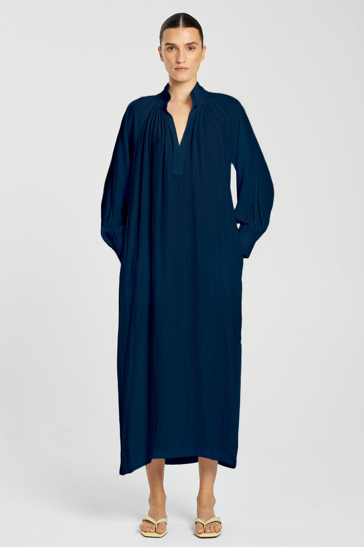 Escape Dress in Navy