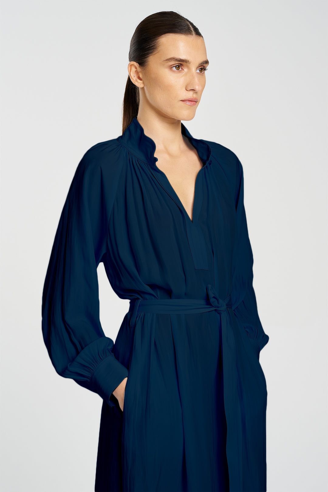 Escape Dress in Navy