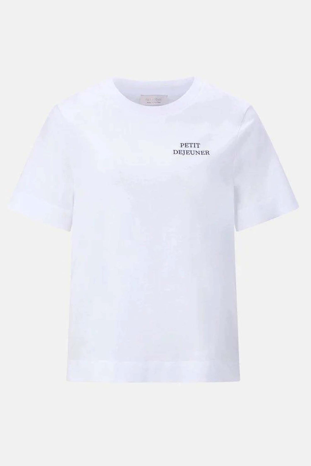 Easy Fit T-Shirt Breakfast in White