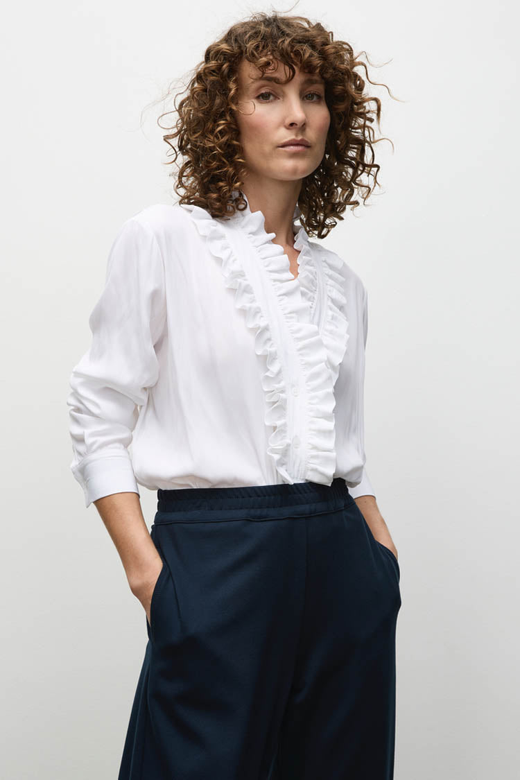 Éclair Blouse in White