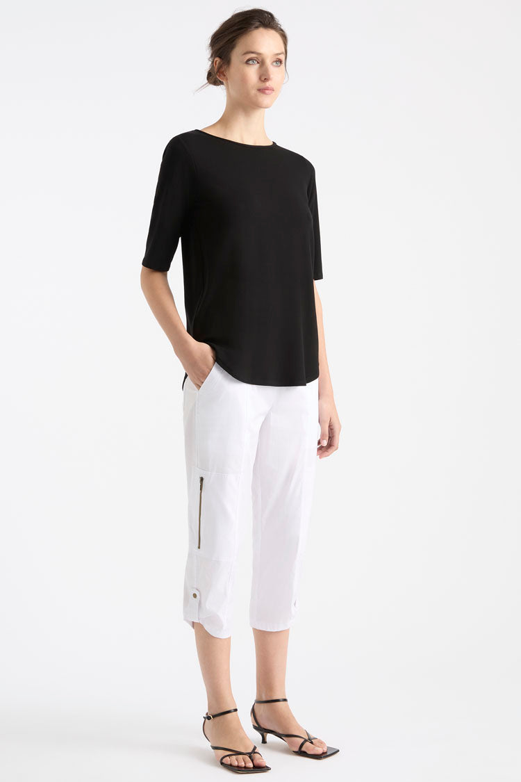 Elbow Cafe T in Black